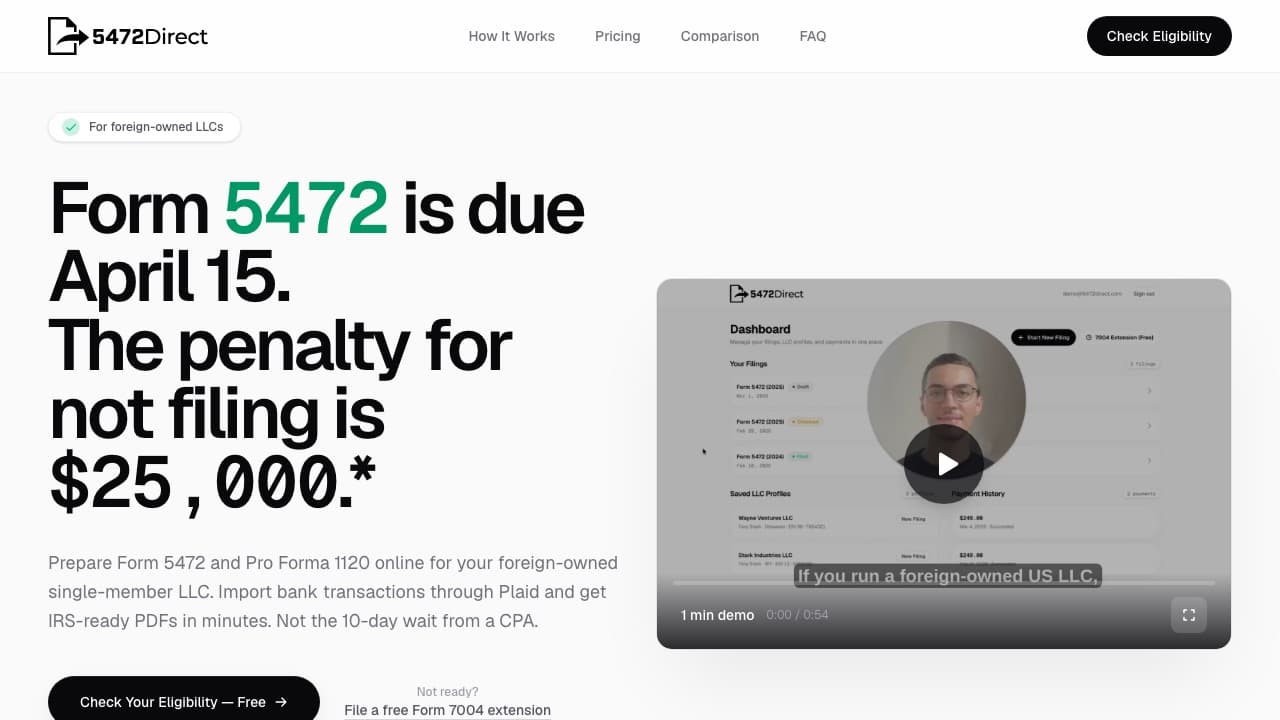 5472Direct platform showcase